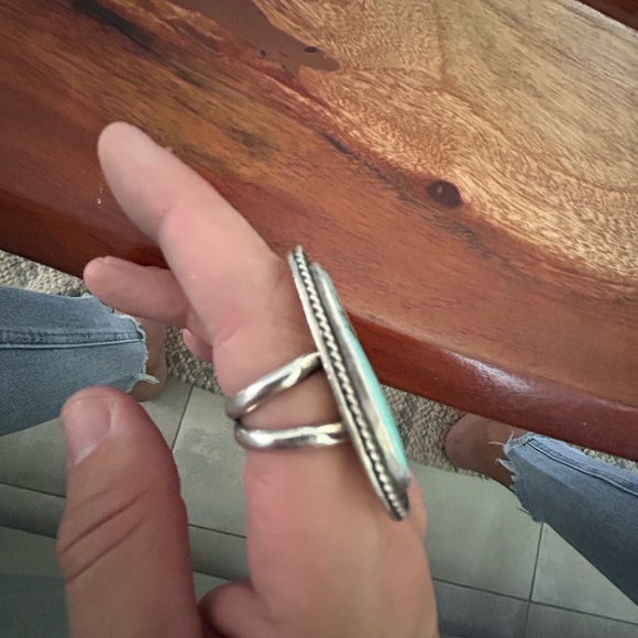 Sterling Silver Turquoise Ring - Picture 4 of 5